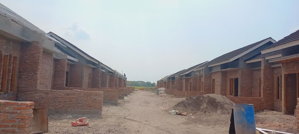 foto posisi tengah perumahan Rafii Residence