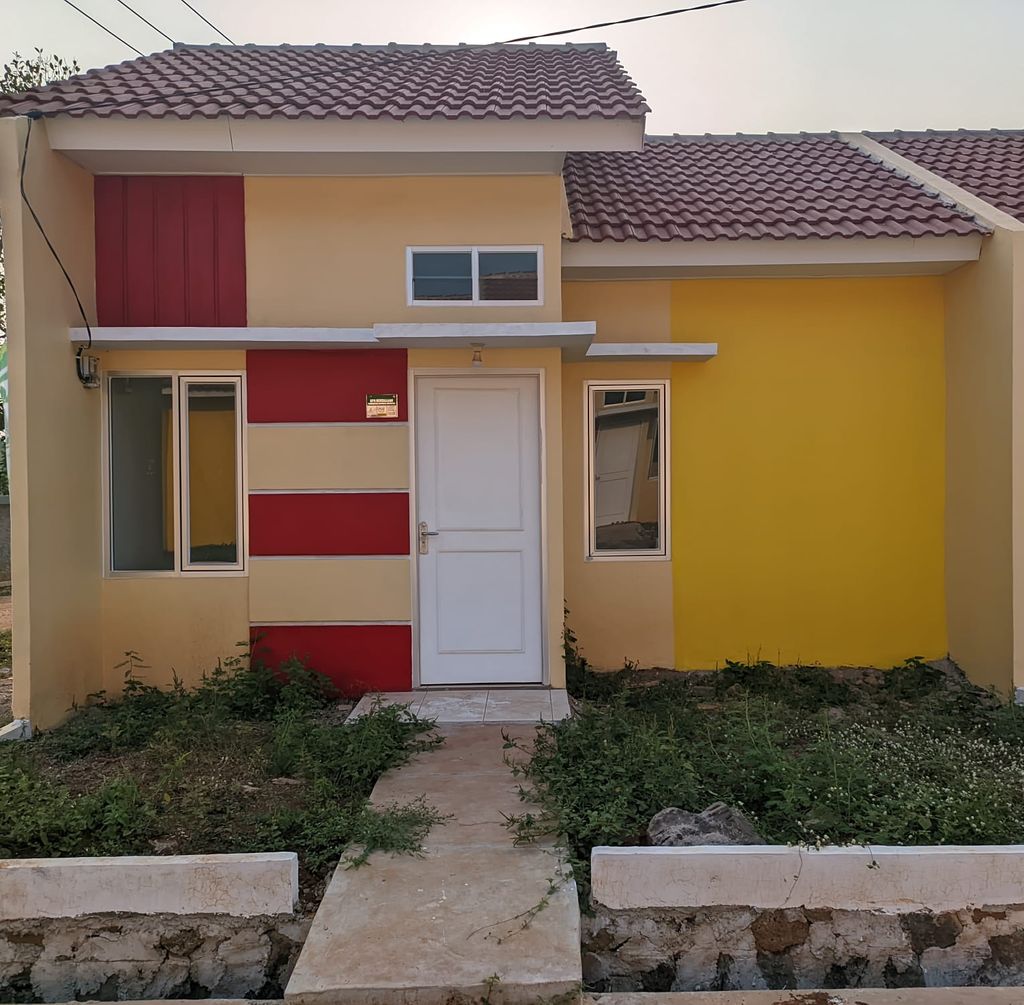 foto tampak rumah tipe 30/60 Plus perumahan KALIS RESIDENCE TAHAP 2