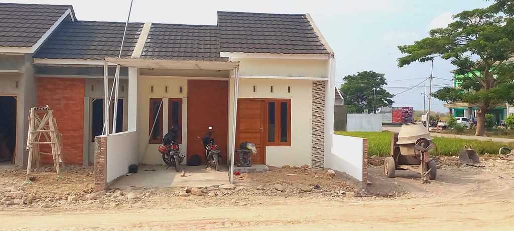 foto contoh rumah perumahan THE AFZAR VILLAGE