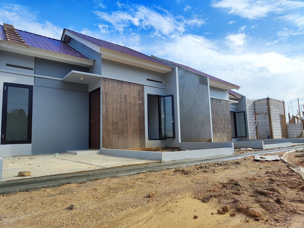 foto contoh rumah perumahan Palaran Indah Kemilau 1