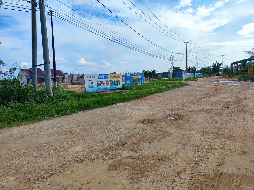 foto gerbang perumahan Palaran Indah Kemilau 1