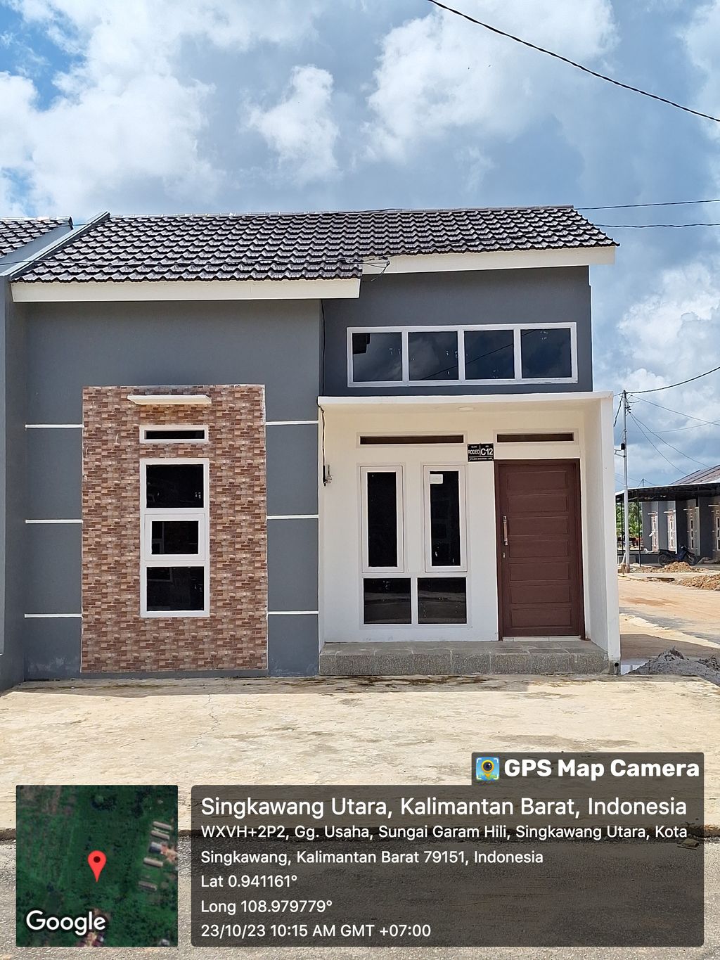 foto contoh rumah perumahan GOLDEN RIVERSALT ASRI