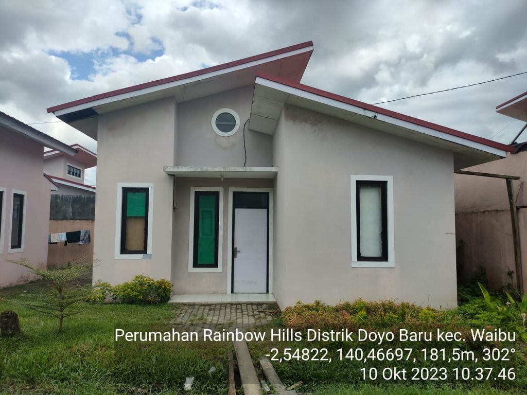foto tampak rumah tipe 36 perumahan PERUMAHAN RAINBOW HILLS 1