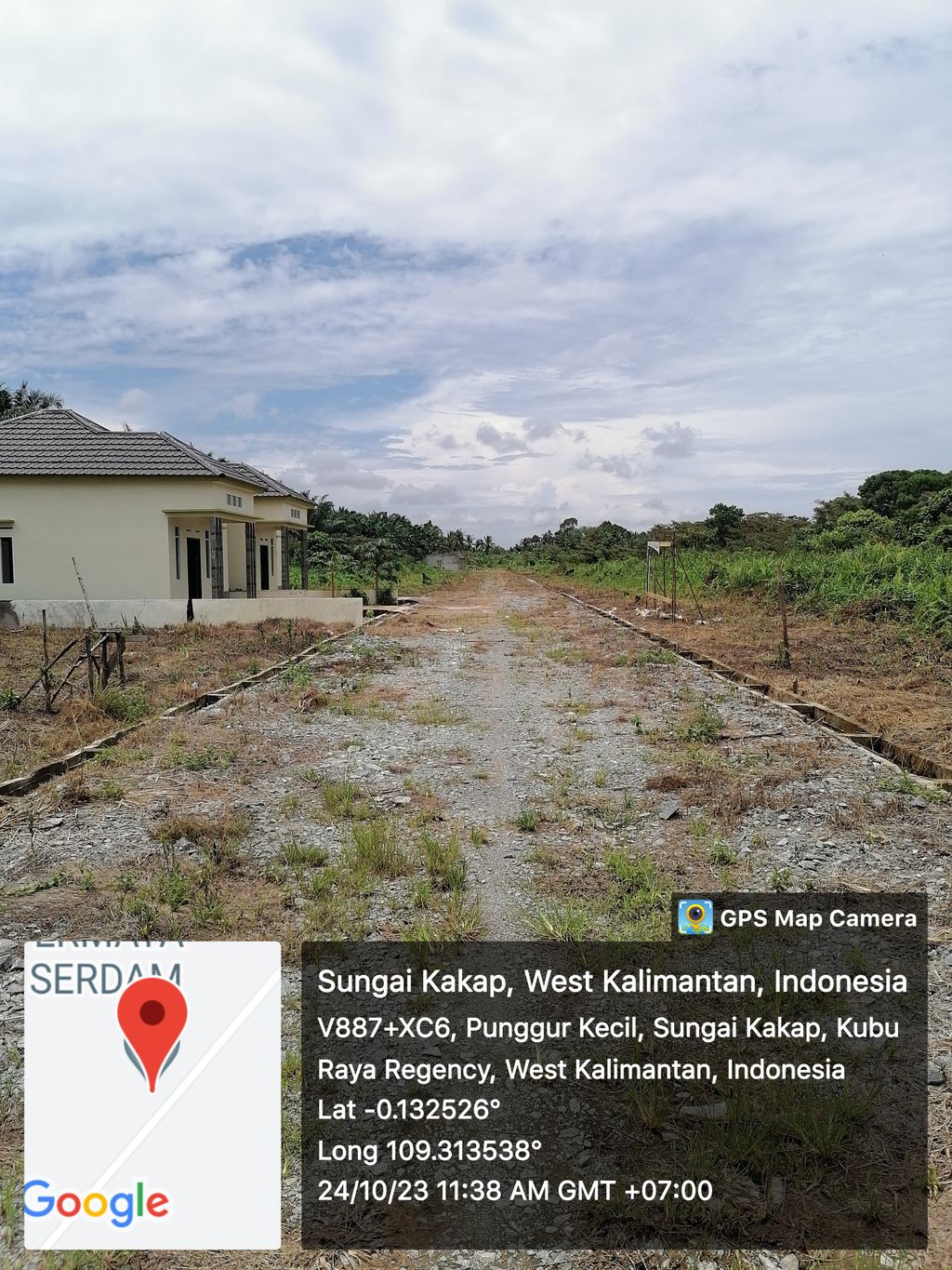 foto posisi tengah perumahan GREEN PERMATA RESIDENCE 2