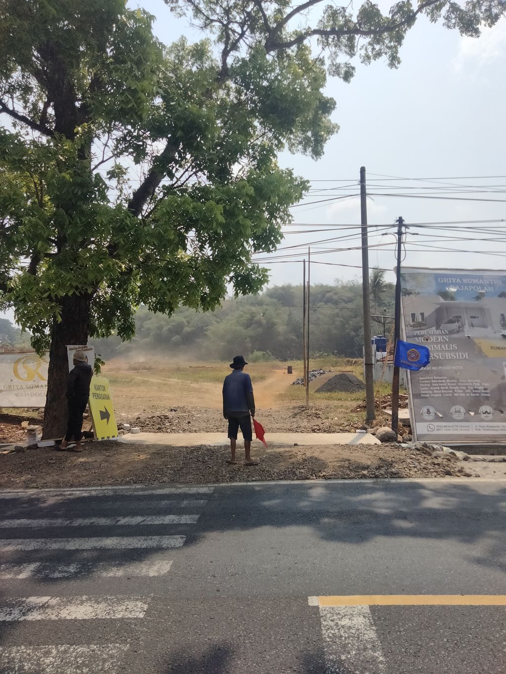 foto gerbang perumahan Griya Sumantri Rajapolah