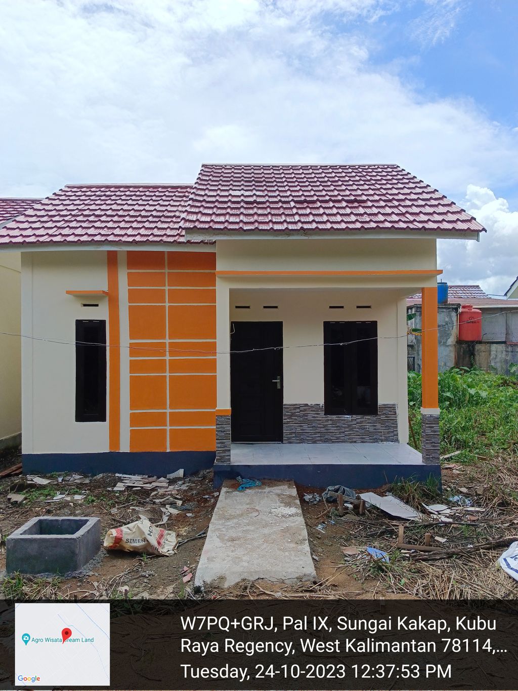 foto contoh rumah perumahan Zamrud Swadaya Residence 2