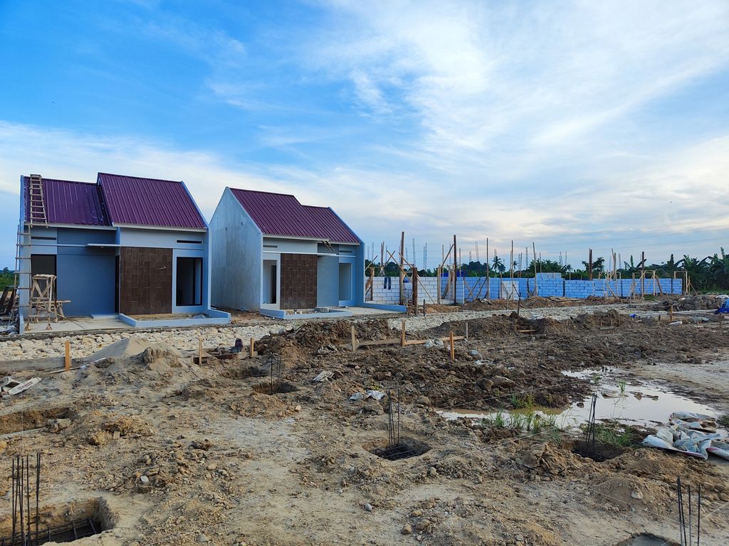 foto posisi tengah perumahan Palaran Indah Kemilau 2