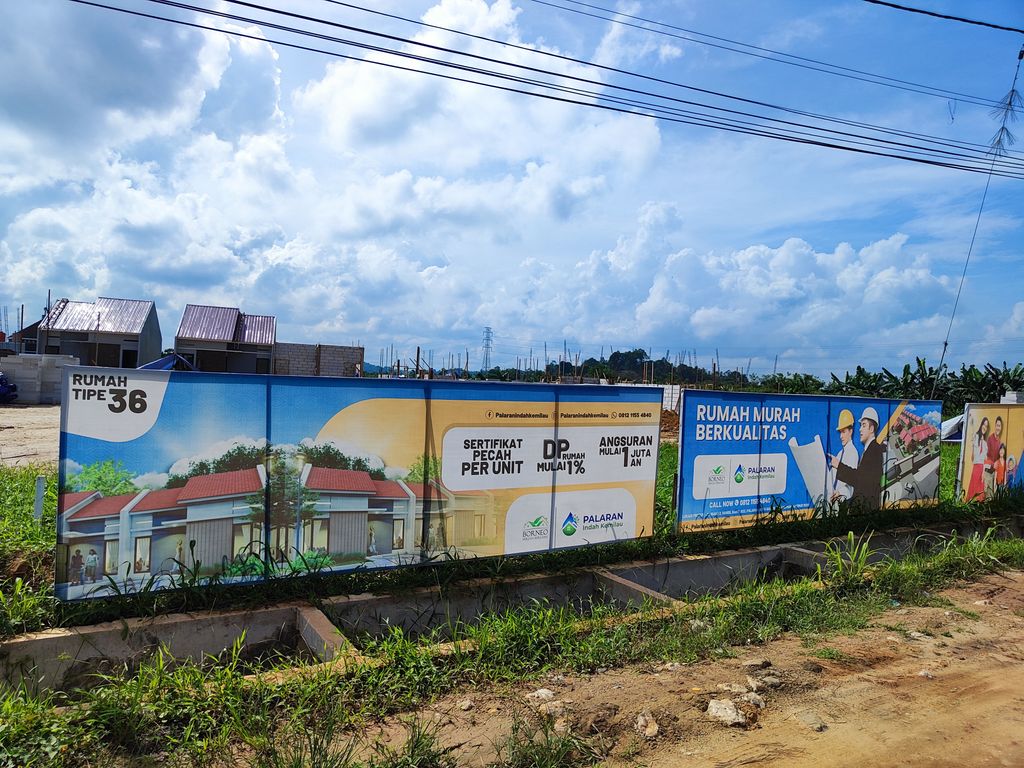 foto gerbang perumahan Palaran Indah Kemilau 2