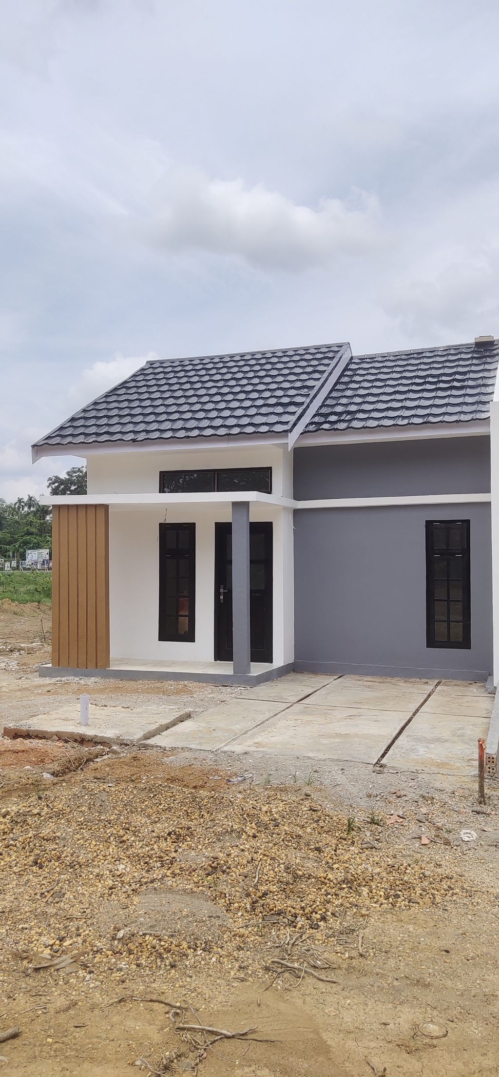 foto contoh rumah perumahan Quensha Residence