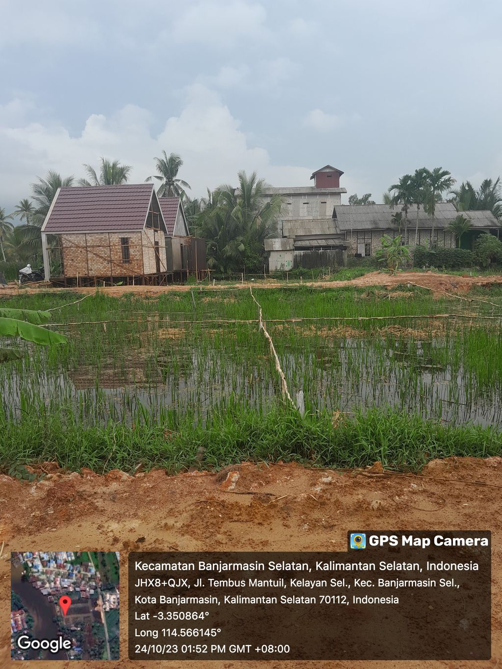 foto posisi tengah perumahan ASMAN CLUSTER 1