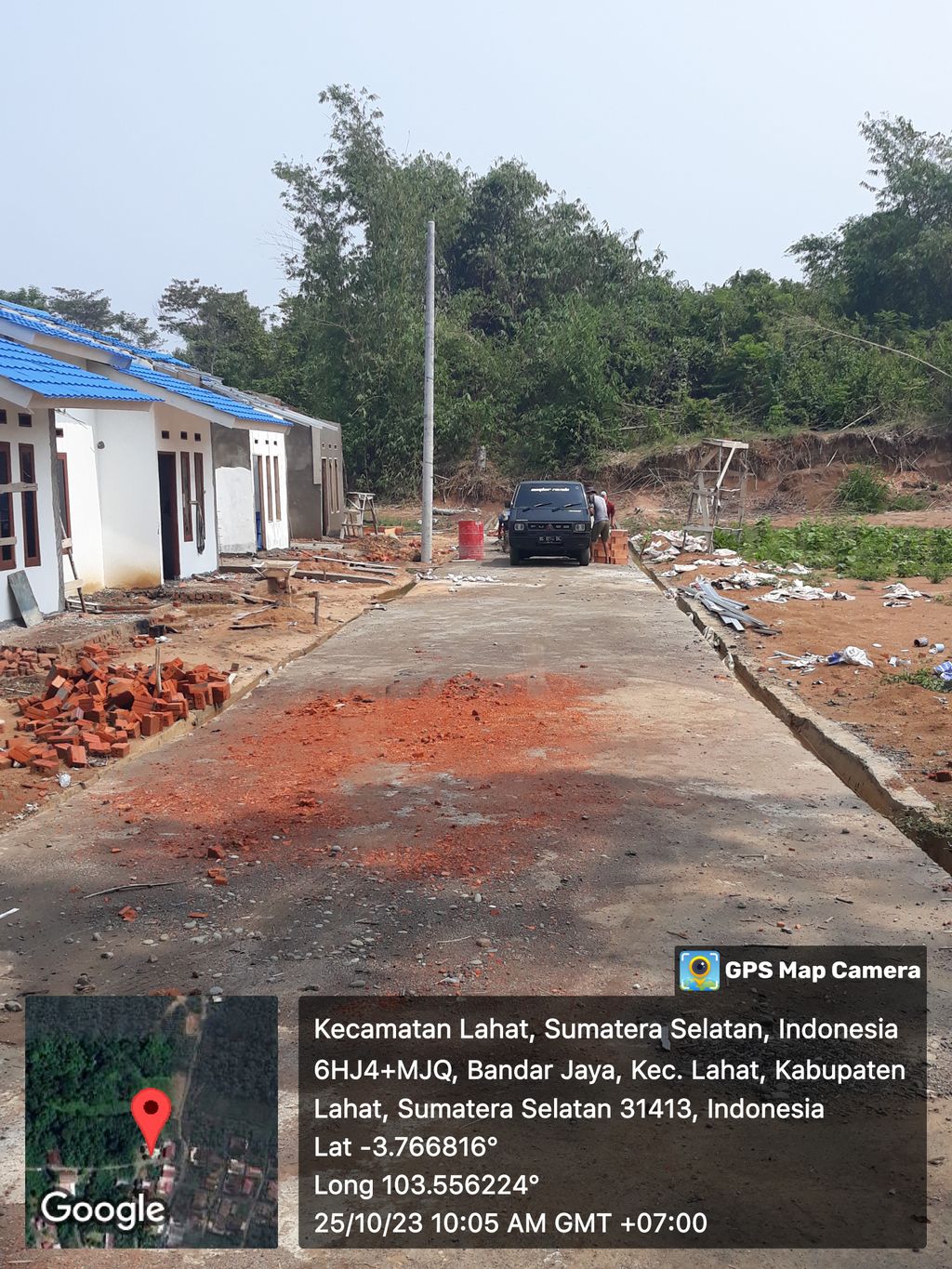 foto posisi tengah perumahan Griya Pondok Indah