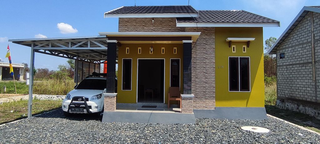 foto contoh rumah perumahan KOMPLEK ANUGERAH 5