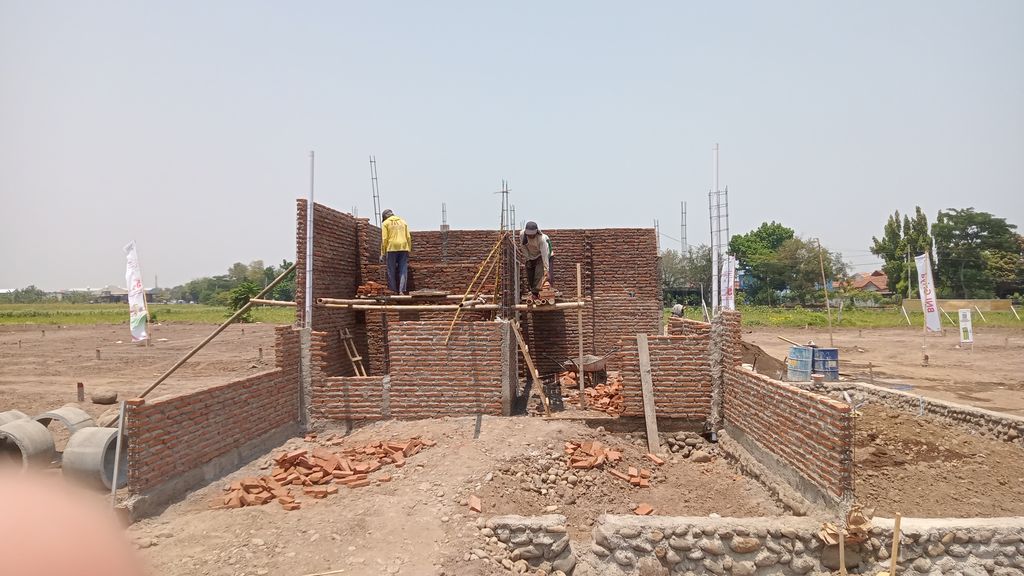 foto contoh rumah perumahan Griya Samawa.