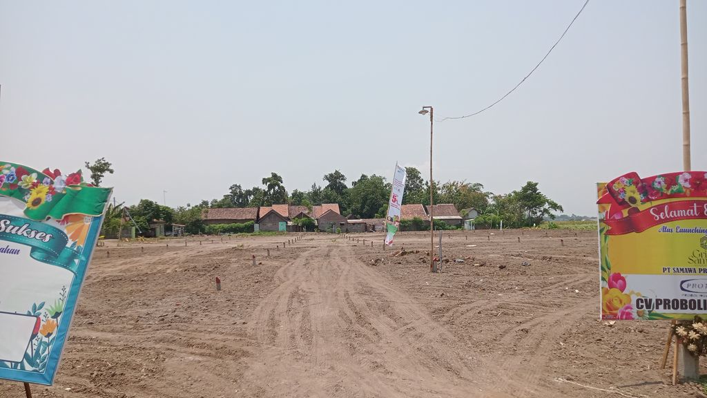 foto posisi tengah perumahan Griya Samawa.