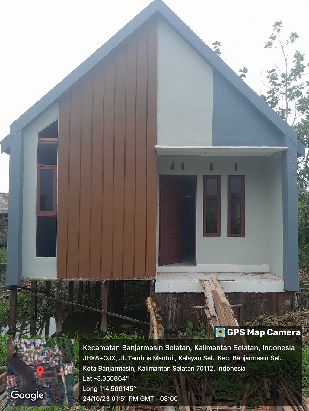 foto tampak rumah tipe 36 perumahan ASMAN CLUSTER 1