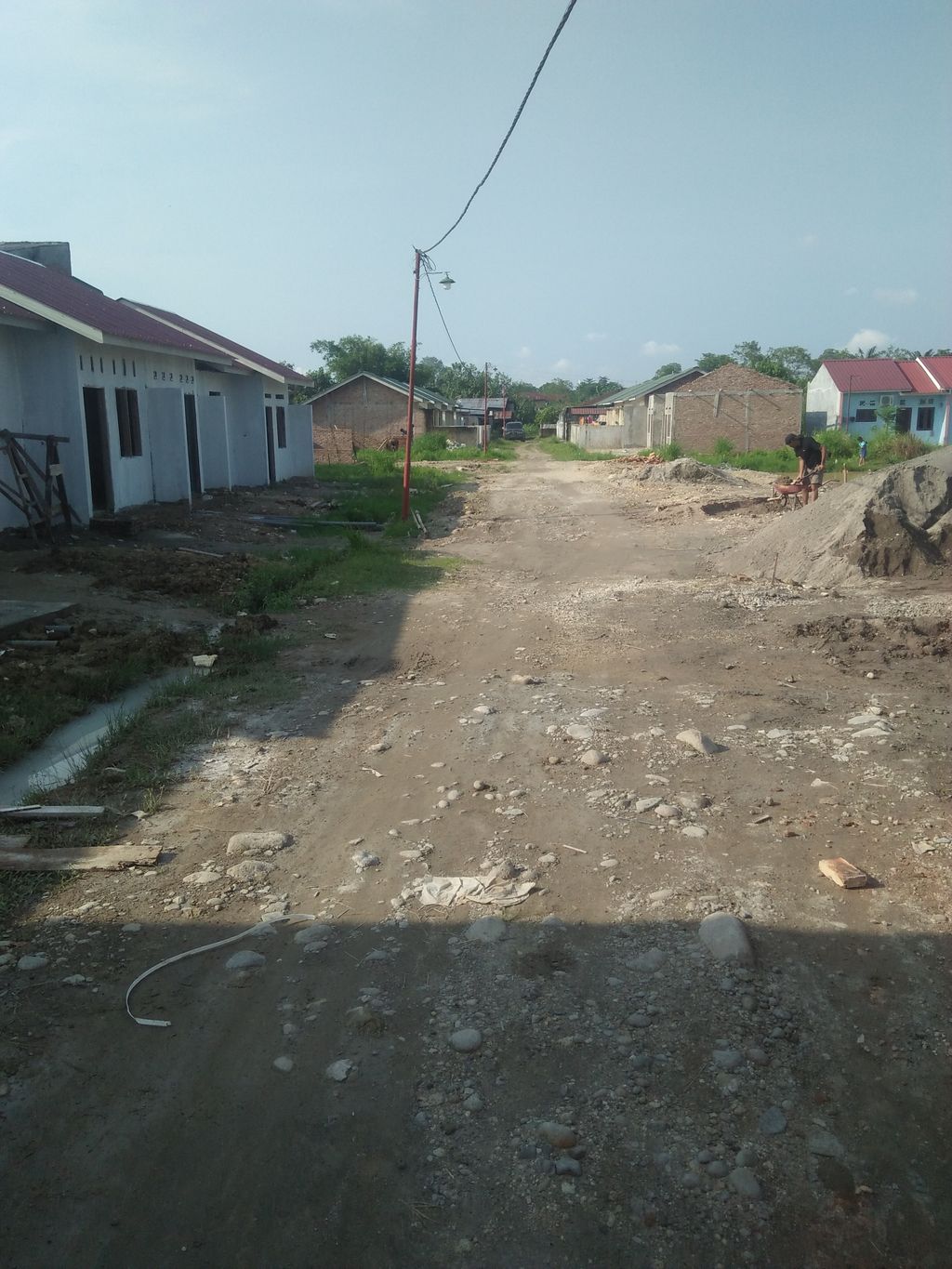 foto posisi tengah perumahan SUKA MAKMUR RESIDENCE