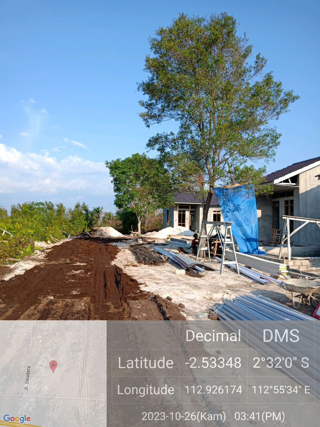 foto posisi tengah perumahan NEW GRAHA PRAMUKA RESIDENCE TAHAP 7