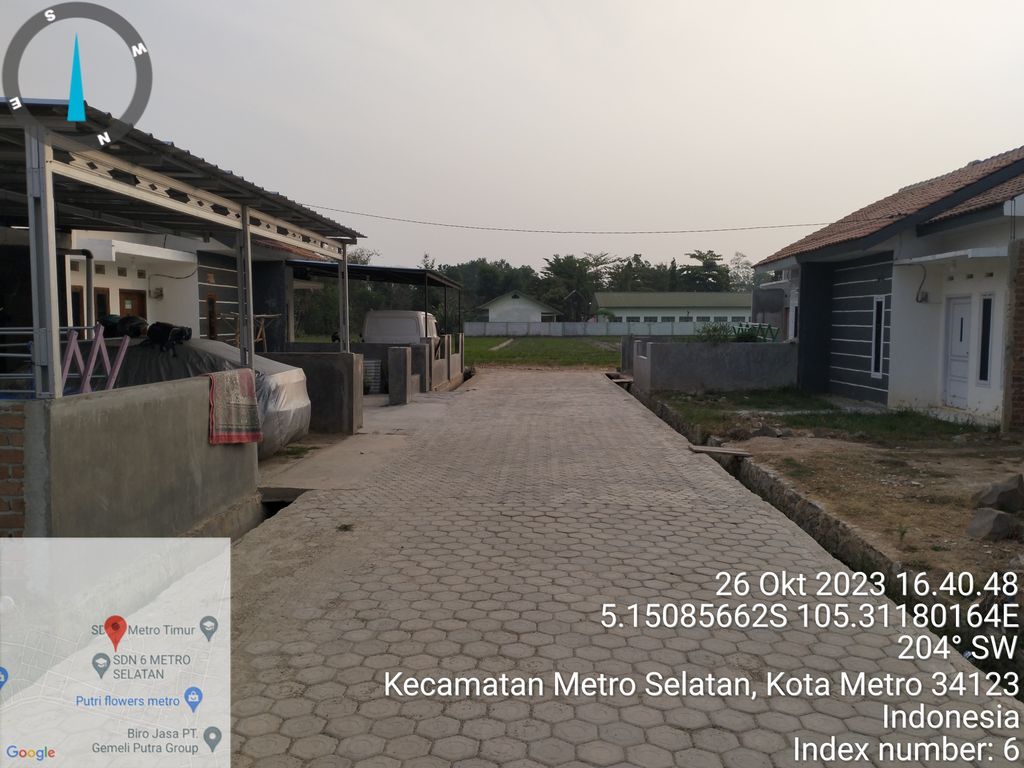 foto posisi tengah perumahan PERUMAHAN NEGERI CANDA