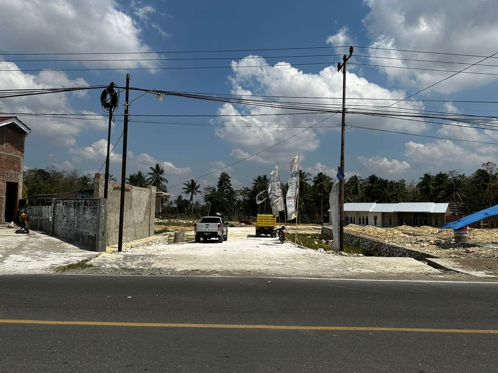 foto gerbang perumahan ZAHIRA RESIDENCE