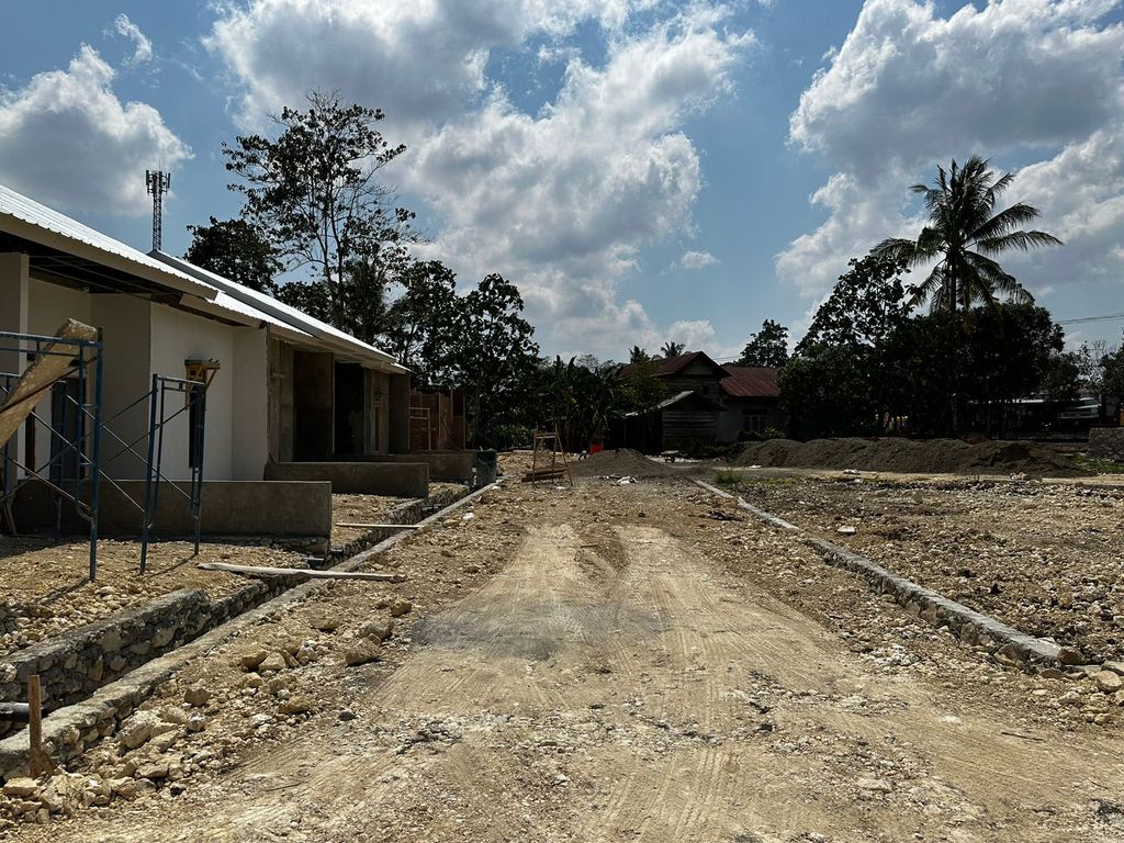 foto posisi tengah perumahan ZAHIRA RESIDENCE