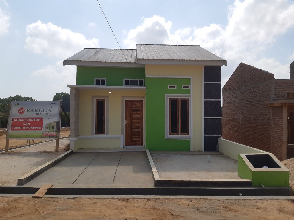 foto contoh rumah perumahan PERUMAHAN BARUGA REGENCY