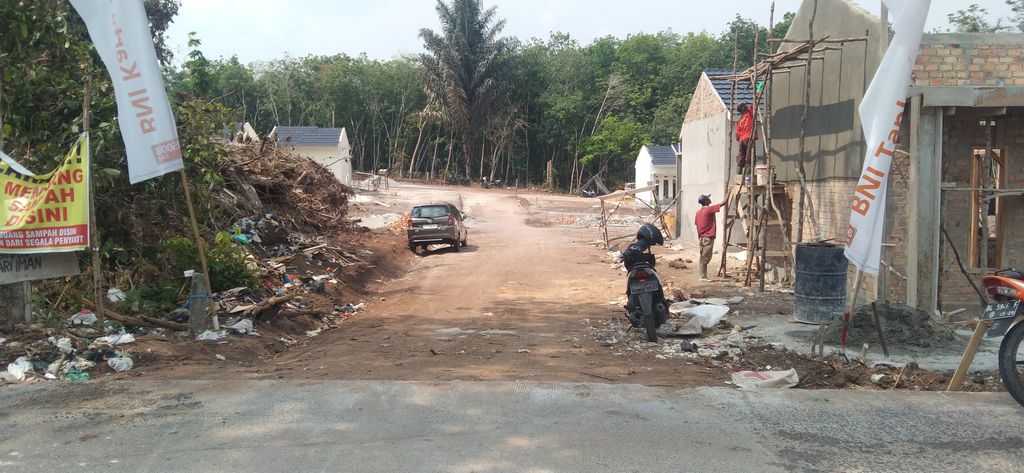 foto gerbang perumahan GANESA RESIDENCE