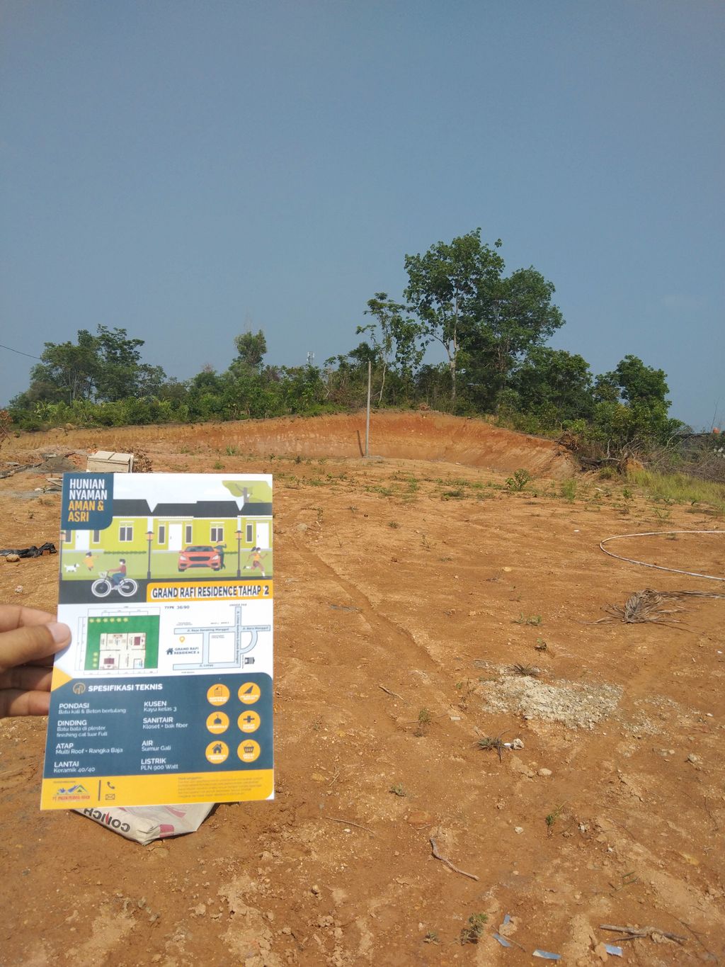 foto posisi tengah perumahan GRAND RAFI RESIDENCE II