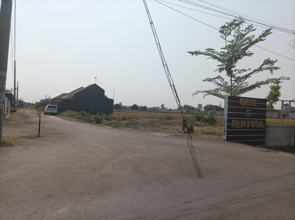 foto gerbang perumahan OASE 5 SENTOSA TAHAP 3