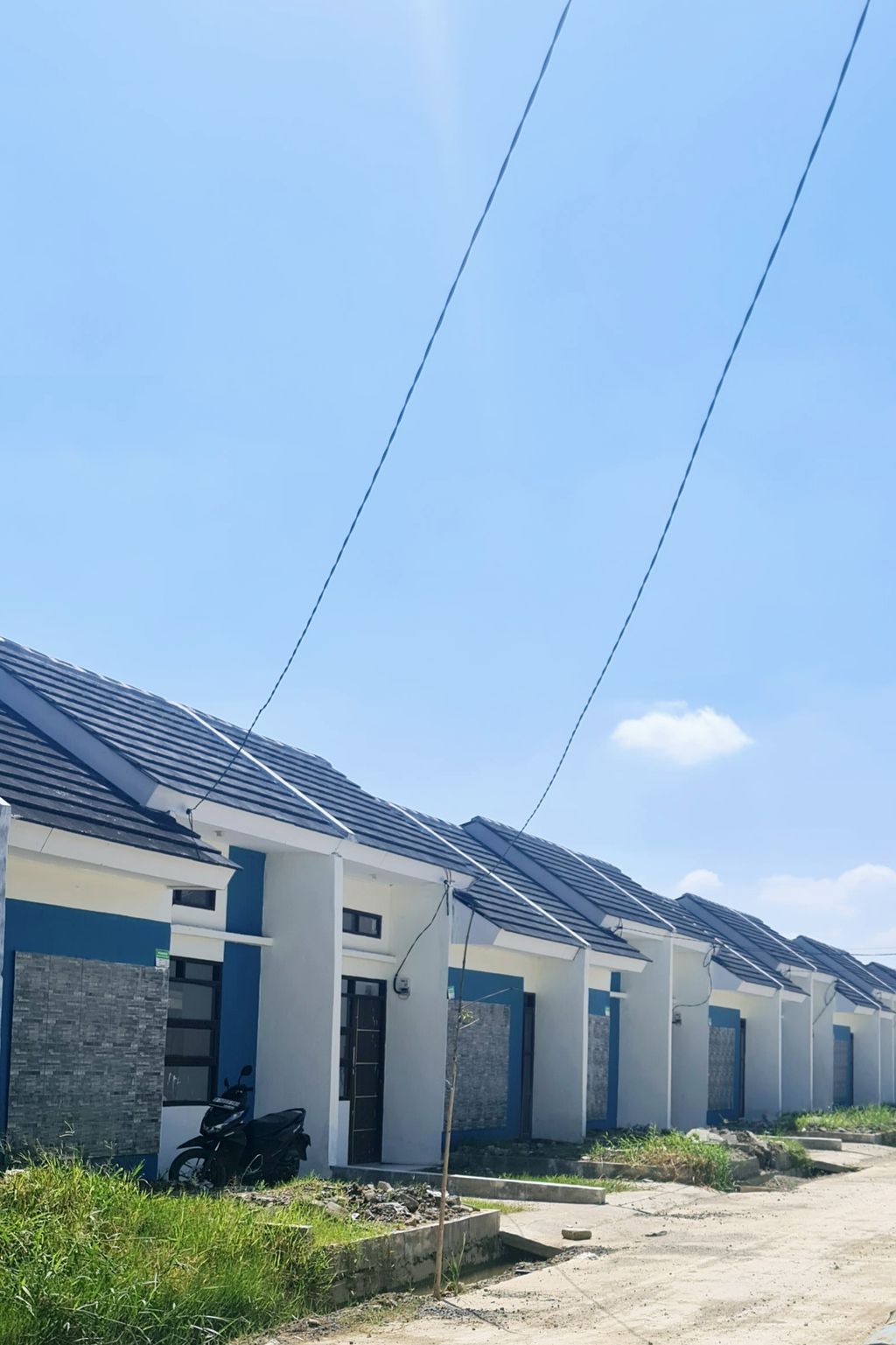 foto tampak rumah tipe 30/60 perumahan GRIYA HASANAH KALIJAYA II