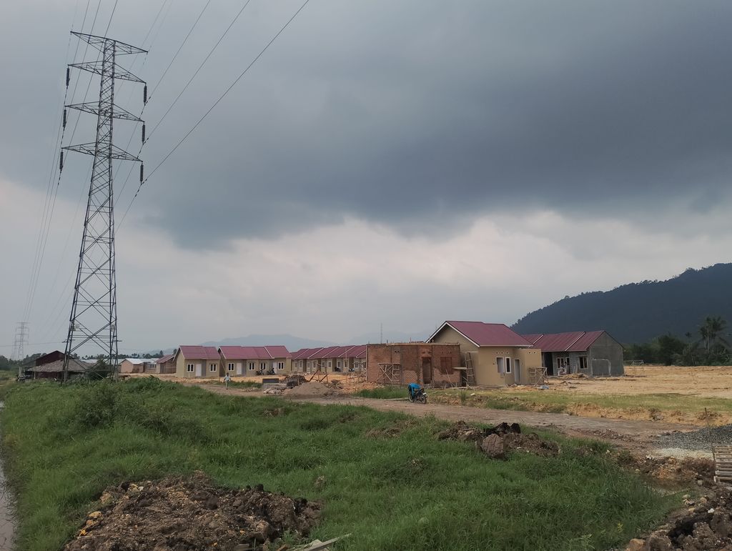 foto posisi tengah perumahan Perumahan Taman Asri 8