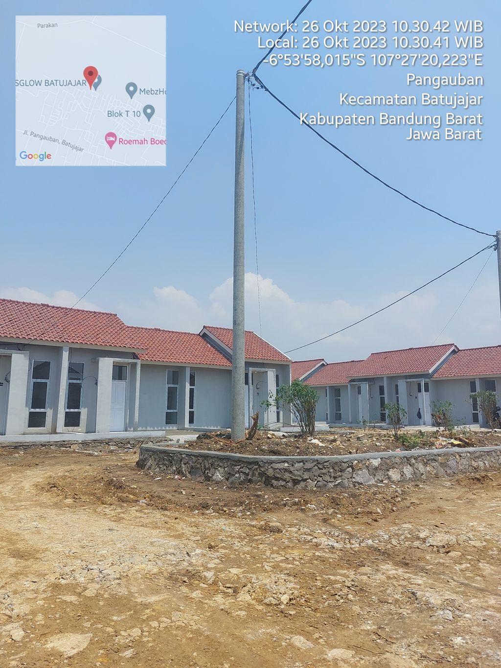 foto gerbang perumahan PANGAUBAN SILIH ASIH TAHAP 5