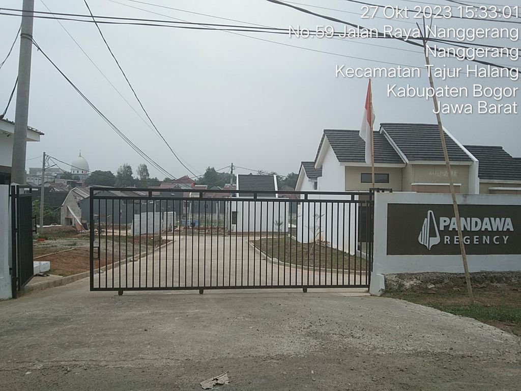 foto gerbang perumahan PANDAWA REGENCY