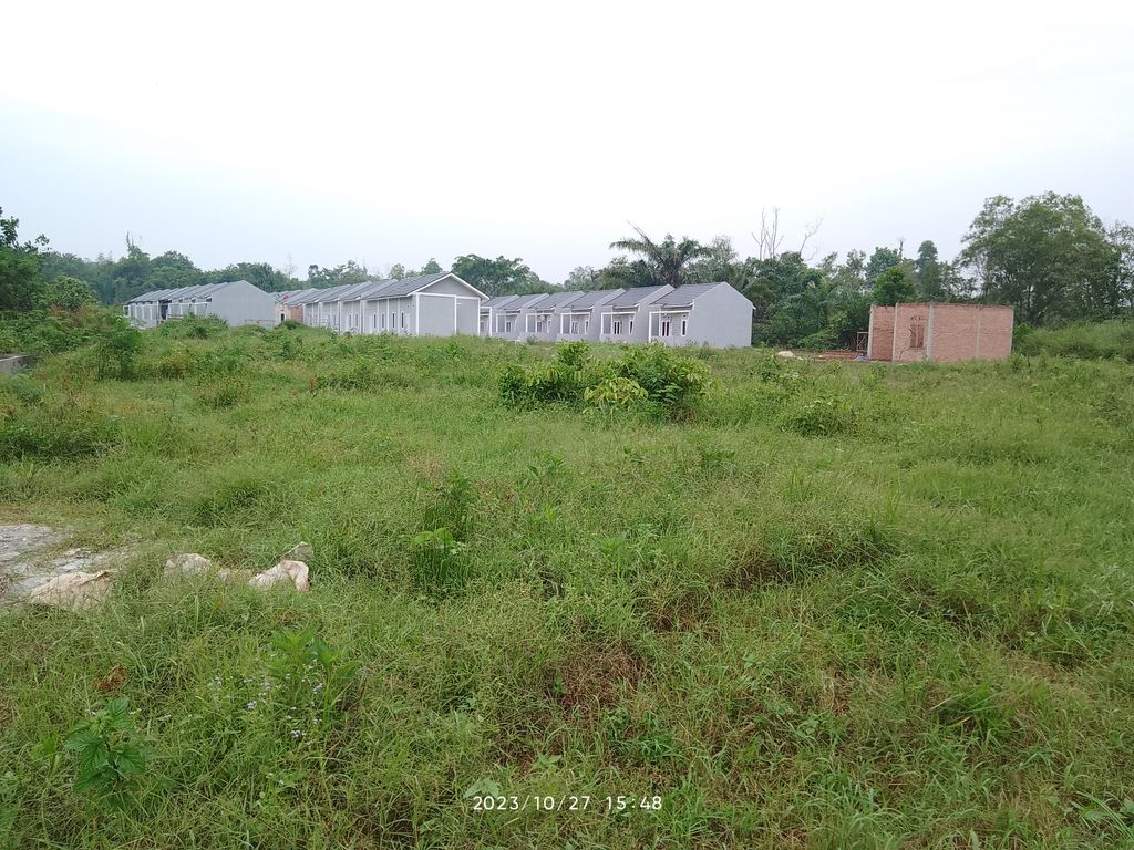 foto posisi tengah perumahan Bukit Pasir Residence