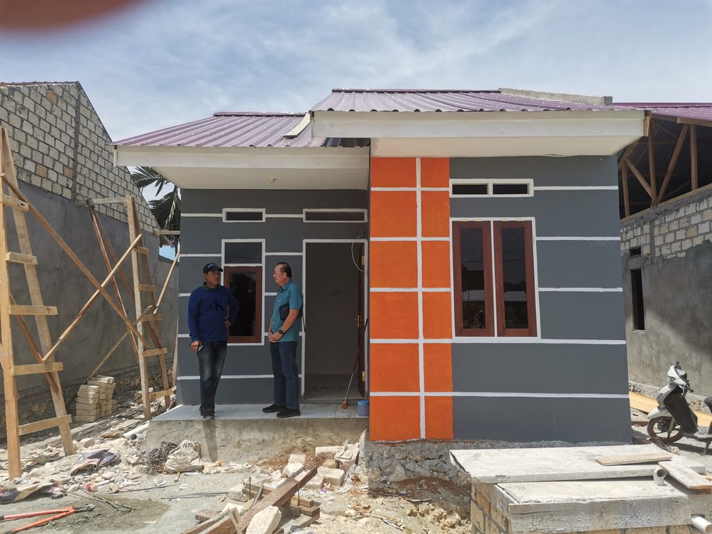 foto contoh rumah perumahan PERMATA INDAH 2 TAHAP 3