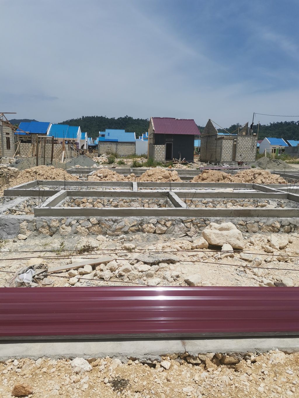 foto posisi tengah perumahan PERMATA INDAH 2 TAHAP 3