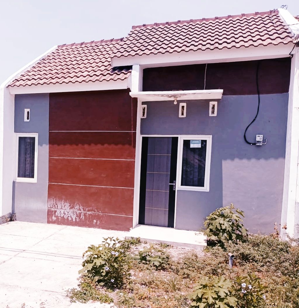 foto tampak rumah tipe 30/72 perumahan TANJUNGAN INDAH 3