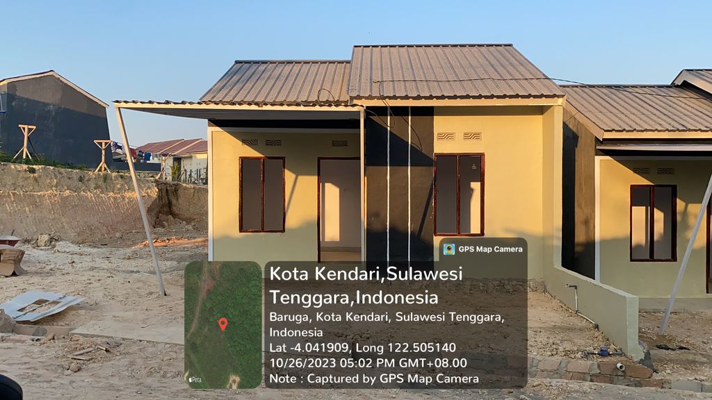 foto contoh rumah perumahan New Mandala Regency
