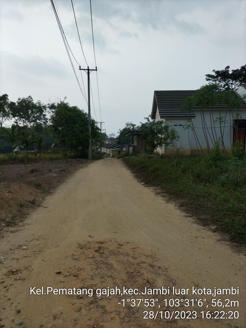 foto gerbang perumahan GREEN PARADISE