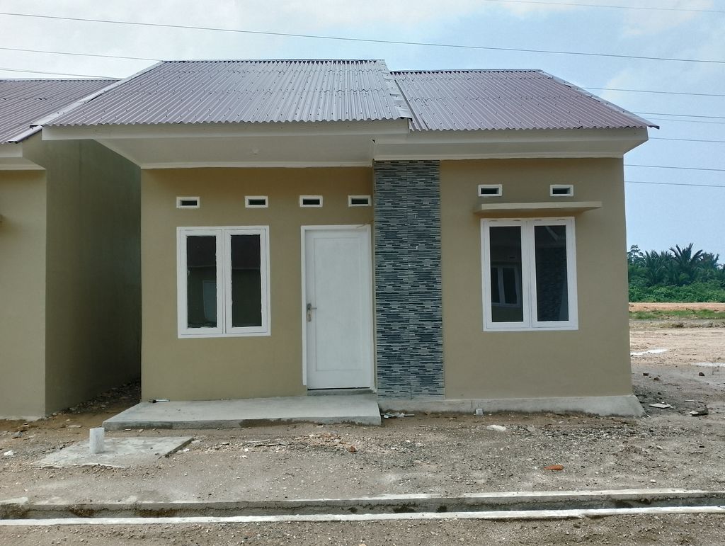 foto tampak rumah tipe 36 perumahan Perumahan Taman Asri 8