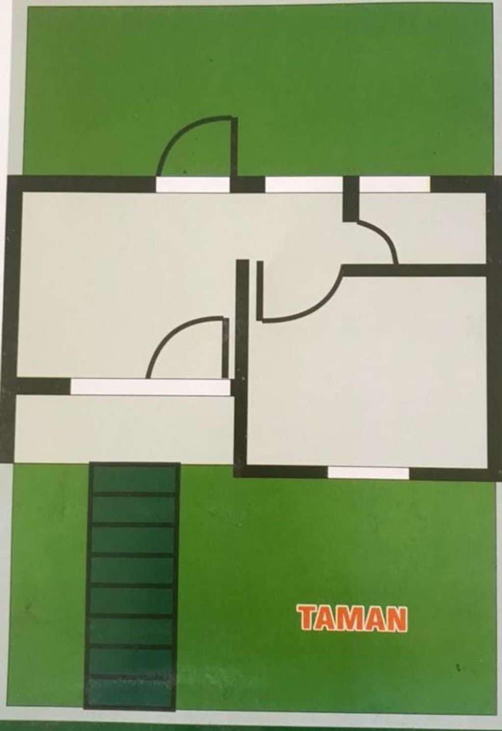 foto denah rumah tipe 36 perumahan Perumahan Taman Asri 8