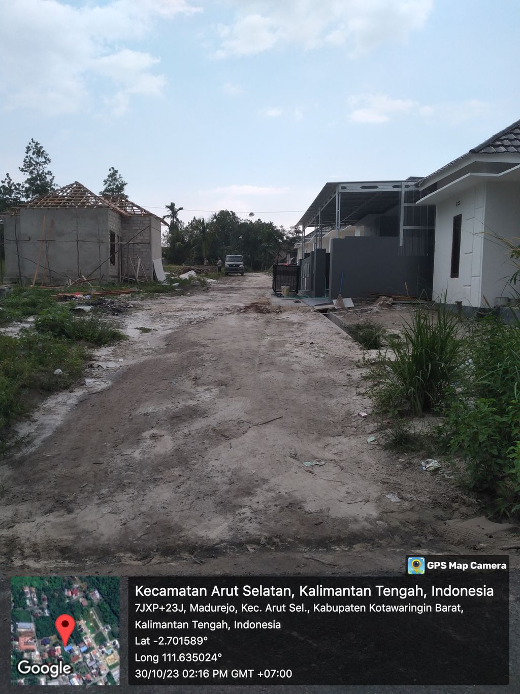 foto gerbang perumahan BAMBU RESIDENCE