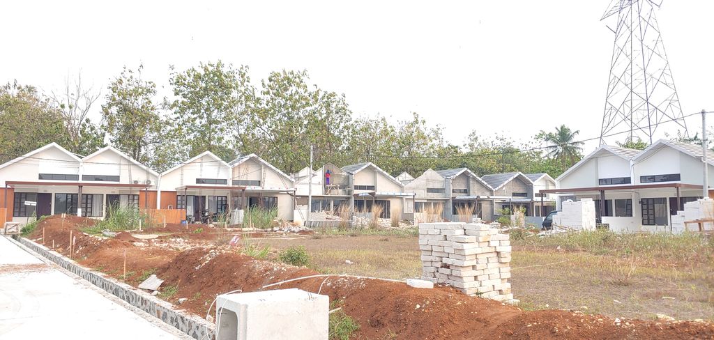 foto posisi tengah perumahan AVANI GYOEN RESIDENCE TAHAP 3