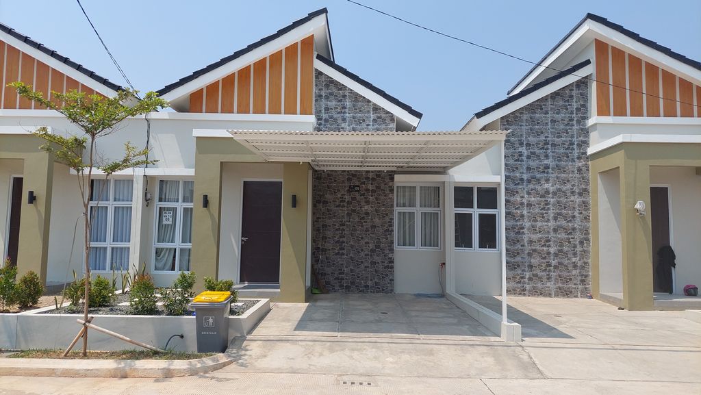 foto contoh rumah perumahan VICTORIA ASRI