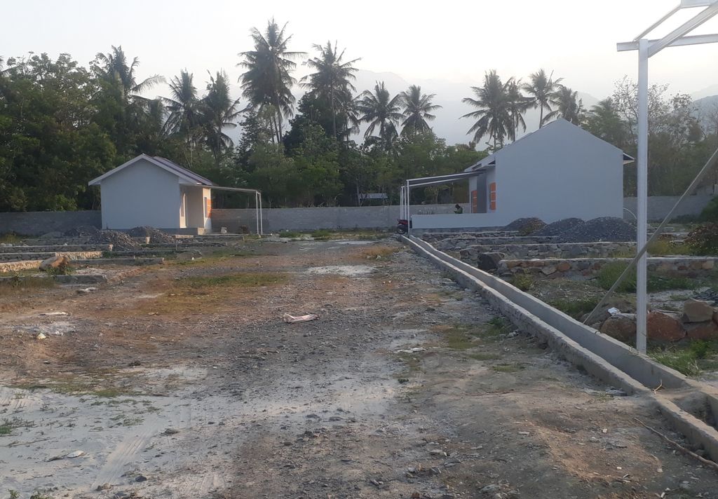 foto posisi tengah perumahan PURNAMA'S RESIDENCE