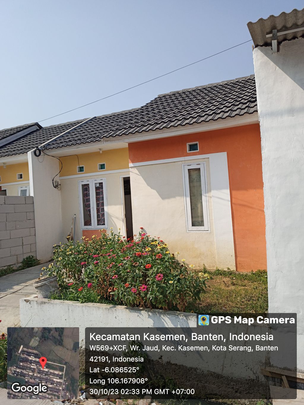 foto posisi tengah perumahan BANTEN INDAH PERMAI 4