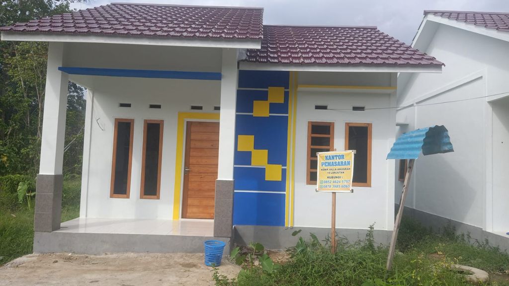 foto tampak rumah tipe 36 perumahan Villa Anugrah Permai 12