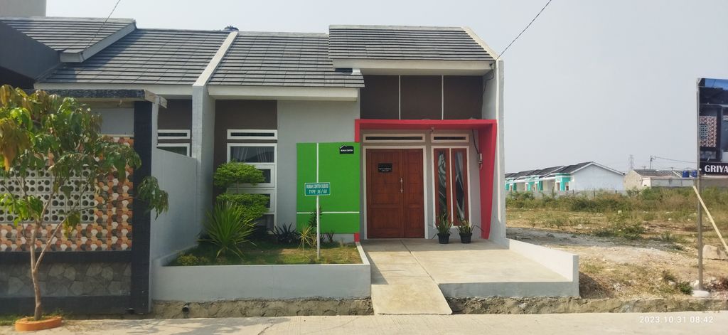 foto contoh rumah perumahan Griya Family 4 Cibitung Tahap 6