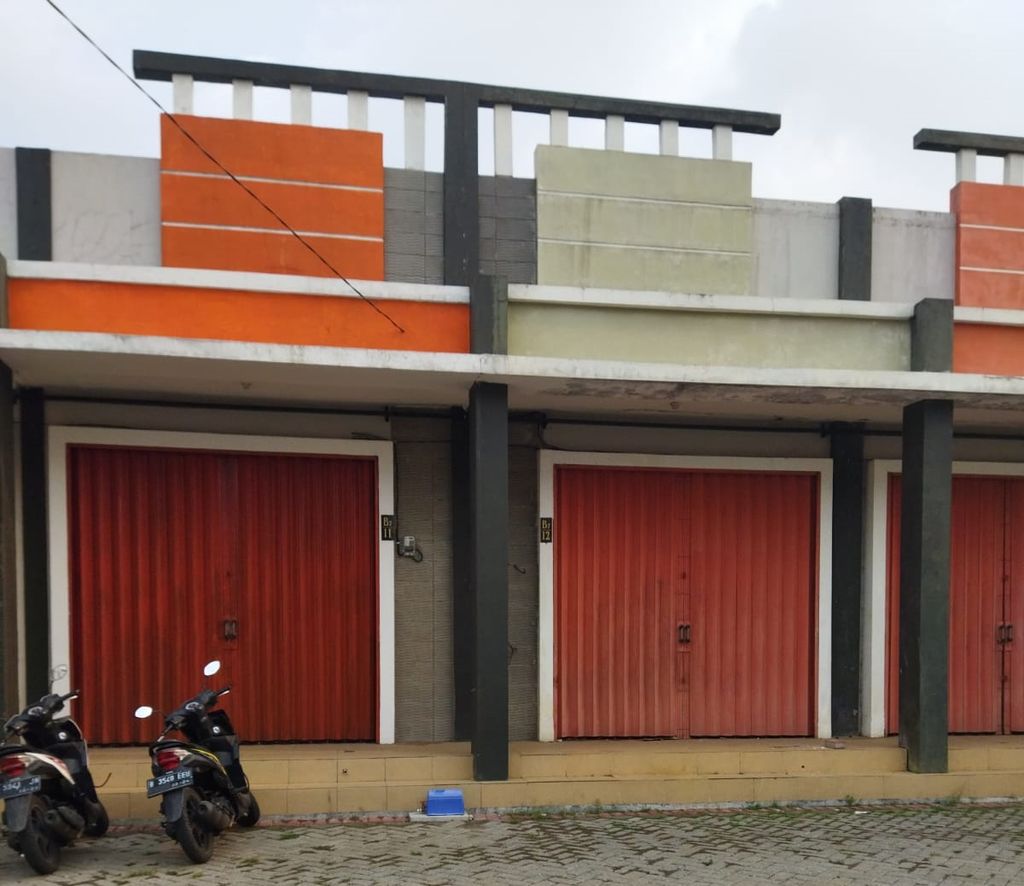foto tampak rumah tipe KIOS MICHELIA perumahan PERMATA TANGERANG