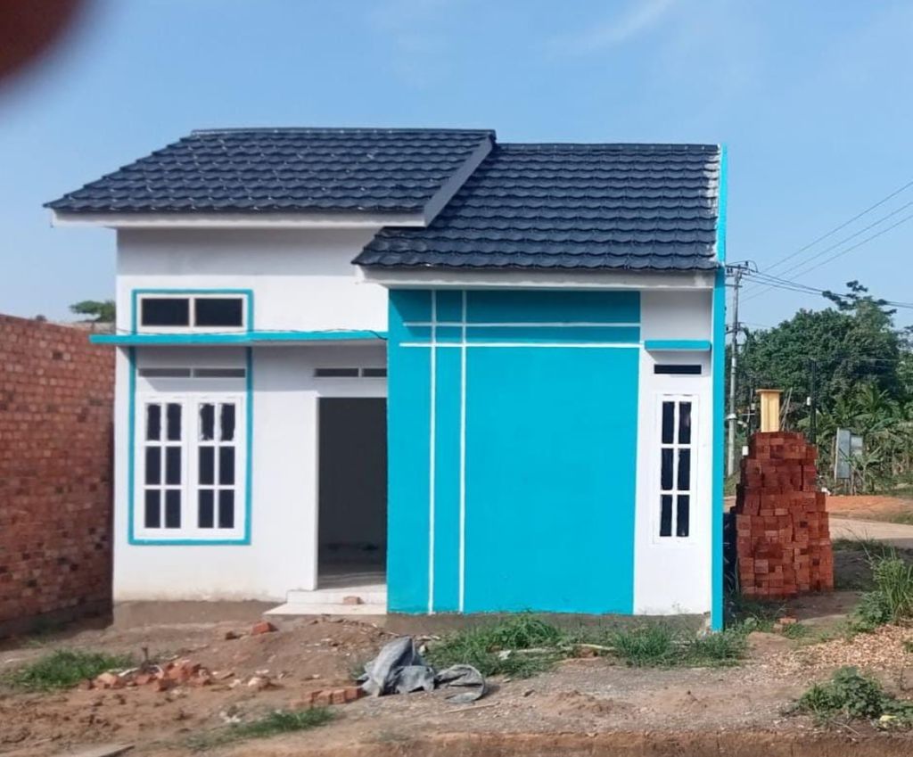 foto tampak rumah tipe 36 perumahan PESONA BAHARI