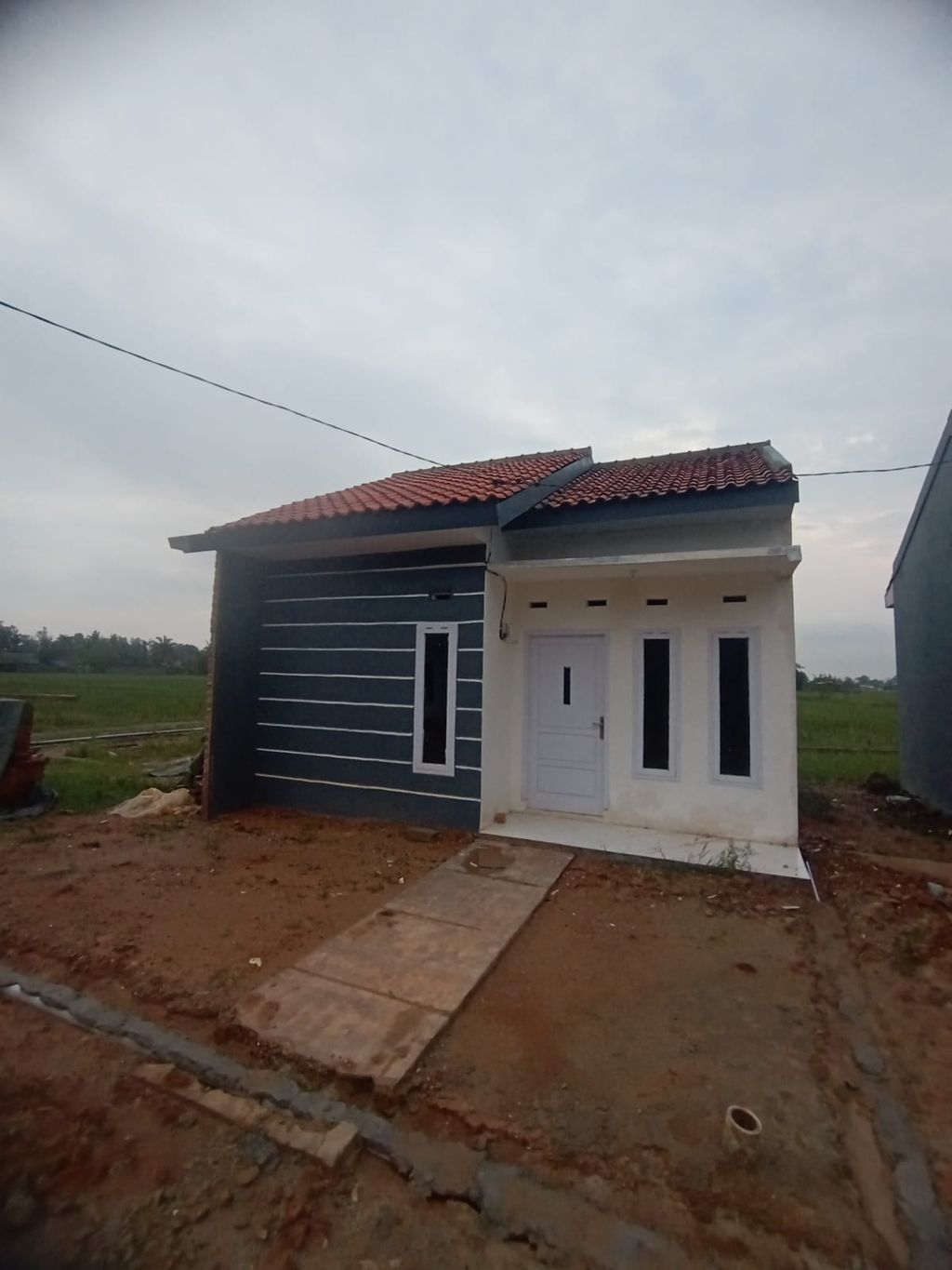 foto tampak rumah tipe KINARA perumahan PERUMAHAN NEGERI CANDA